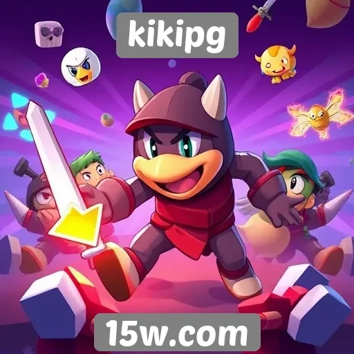 Análise da variedade de jogos disponíveis no kikipg
